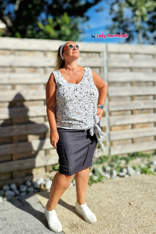 Lady Swing, Le top sans manche