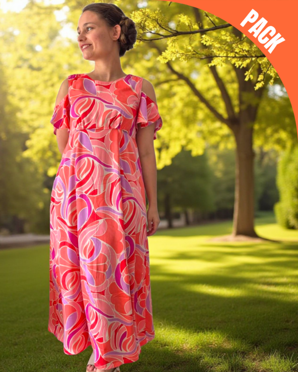 Pack Nae Nae, la robe élégante (Précieuse & Impériale)