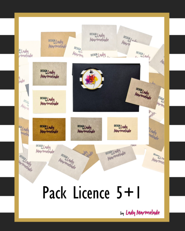 Pack Licence 5+1