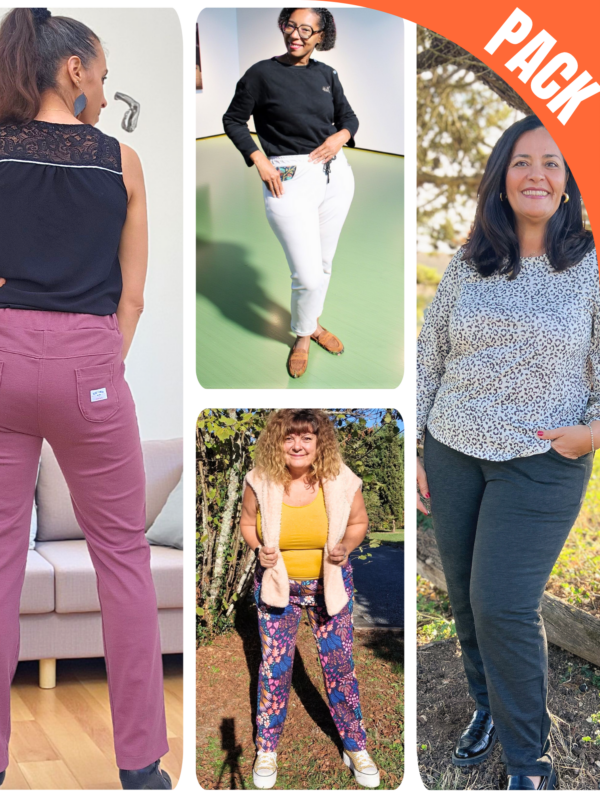 Poping, le pantalon décontracté (Pack Impériale / Précieuse)