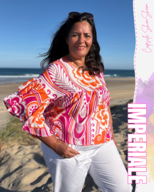Shim, la blouse aux manches patineuses (Impériale)