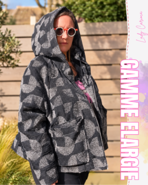 L'Extension, Lady Carioca, la veste blouson féminine avec Doublure et Capuche